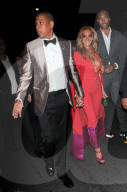 Beyonce and Jay Z at the Mayweather-Pacquiao fight