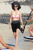 January Jones chills out in Hawaii with Bikini Top