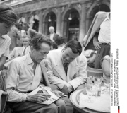 Venise : Jean Cocteau et Orson Welles