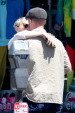 *EXCLUSIVE* Robin Wright and fiancé Ben Foster turn up the PDA