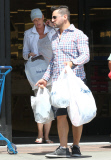 Exclusive... Brigitte Nielsen & Her Boyfriend Share A Kiss At Lunch 