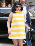 Lady Gaga sporting some intense eyewear in NYC