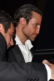 Leonardo DiCaprio and Bradley Cooper leave together from a Met Gala after party