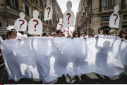 Rome Nationwide strike against Renzi's bill to reform education