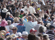 Pope Francis Holds His Weekly Audience
