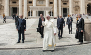 Pope Francis Holds His Weekly Audience