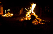 Ultrah orthodox jews celebrate Lag Ba'Omer in the Beni Brak