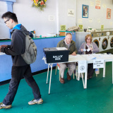General Election polling day, Oxfordshire, Britain - 07 May 2015