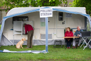 General Election polling day, Cambridgeshire, Britain - 07 May 2015