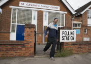 General Election polling day, Oxfordshire, Britain - 07 May 2015