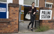 General Election polling day, Oxfordshire, Britain - 07 May 2015