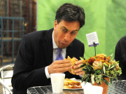 Ed Miliband images of him tucking into a bacon sandwich have gone viral on the internet