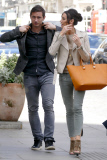 Christine Bleakley und ihr Verlobter Frank Lampard unterwegs in Knightsbridge