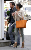 Christine Bleakley und ihr Verlobter Frank Lampard unterwegs in Knightsbridge
