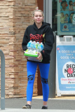 *EXCLUSIVE* Miley Cyrus stocks up on crafts supplies and toys