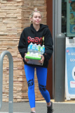 *EXCLUSIVE* Miley Cyrus stocks up on crafts supplies and toys