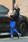 *EXCLUSIVE* Miley Cyrus stocks up on crafts supplies and toys
