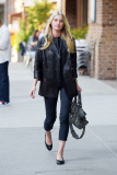 Victoria's Secret Angel Elsa Hosk takes care of her fans in NYC
