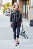 Victoria's Secret Angel Elsa Hosk takes care of her fans in NYC