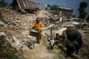 Aftermath of Earthquake in Nepal - 07 May 2015