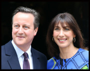 David Cameron returns to Downing Street for a Second Term