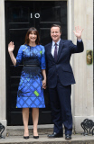 David Cameron is heading back to Downing Street as prime minister