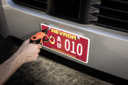 First licensed autonomous commercial truck to drive on U.S. public highway, America - 05 May 2015