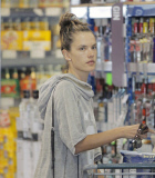Alessandra Ambrosio goes out with no make-up