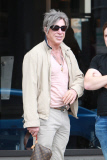 Mickey Rourke is spotted in Beverly Hills rocking his long grey hair
