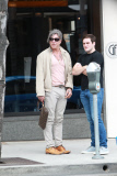 Mickey Rourke is spotted in Beverly Hills rocking his long grey hair