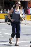 Brooke Shields rente chez elle à New York