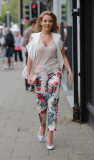 Lydia Bright heads to work in Essex