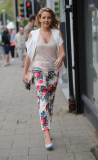Lydia Bright heads to work in Essex