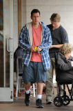 Adam Sandler looking gaunt and tired after scandal