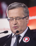 Poland Presidential Election, Bronislaw Komorowski election night