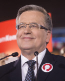 Poland Presidential Election, Bronislaw Komorowski election night