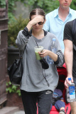 Ashley Olsen is spotted with a friend after going to the gym on Mother's Day