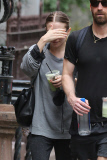Ashley Olsen is spotted with a friend after going to the gym on Mother's Day