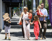 Tori Spelling Spends Mother's Day With Her Family 