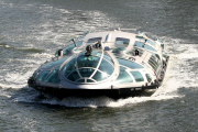 The Himiko water bus, Tokyo, Japan - 11 May 2015