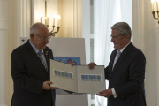 Press statement President Rivlin Israel with BP Gauck