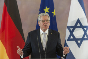 Press statement President Rivlin Israel with BP Gauck