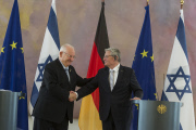 Press statement President Rivlin Israel with BP Gauck
