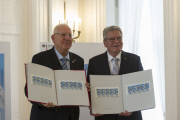 Press statement President Rivlin Israel with BP Gauck