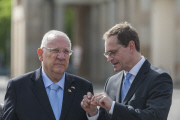 Press statement President Rivlin Israel with BP Gauck