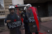 Demonstration to demand debt write-off - Athens, Greece