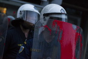 Demonstration to demand debt write-off - Athens, Greece