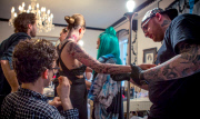Cara Delevingne Gives Behind the Scenes Look at Met Gala 2015 Tattoos