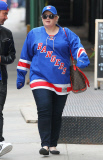 Exclusive... Rebel Wilson Out With A Mystery Man In NYC 