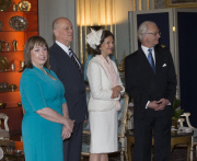 Publishing of the banns of marriage for Prince Carl Philip and Miss Sofia Hellqvist, reception, Royal Palace, Stockholm, 2015-05-17